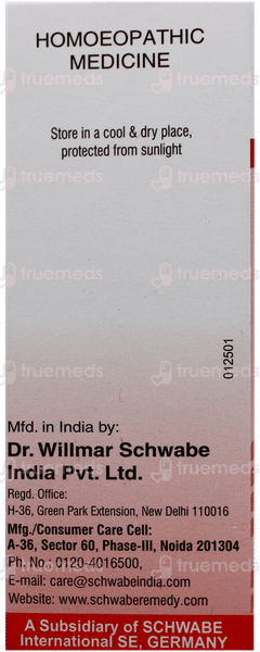 Dr Willmar Schwabe Phytolacca 30Ch Dilution 30Ml